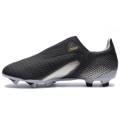 Chuteira de Futebol de Campo adidas X Ghosted.3 LL FG - Júnior - Foto 3