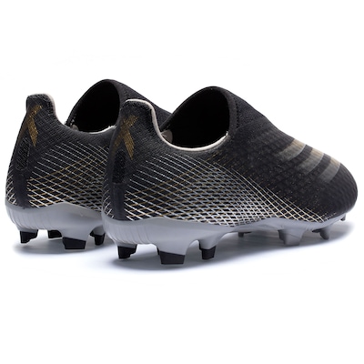 Chuteira de Futebol de Campo adidas X Ghosted.3 LL FG - Júnior - Foto 4