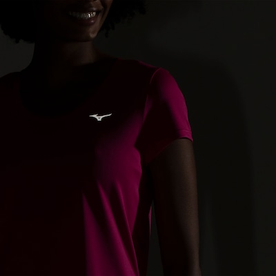 Camiseta Mizuno Manga Curta Nirvana New - Feminina - Foto 5