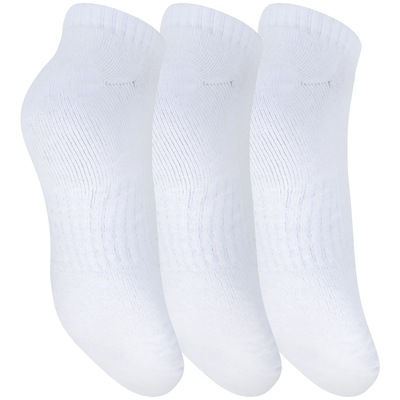 Kit de Meias Under Armour Core Cotton No Show com 3 Pares - Adulto - Foto 2