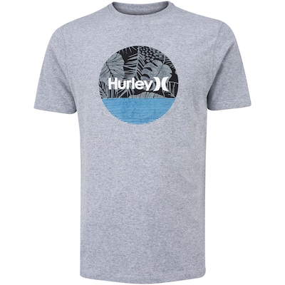 Camiseta Hurley Manga Curta Silk Circle - Masculina - Foto 5