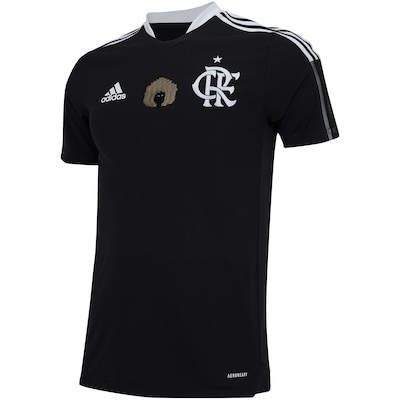 Camisa do Flamengo adidas Consciência Negra - Masculina - Foto 3
