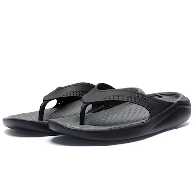 Sandália Crocs Adulto LiteRide Flip - Foto 2