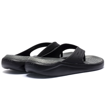 Sandália Crocs Adulto LiteRide Flip - Foto 3