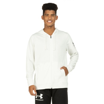 Blusão Under Armour Masculino com Capuz  Rival Terry FZ - Foto 4