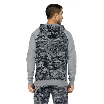 Blusão Under Armour Masculino com Capuz  Rival Fleece Camo - Foto 3