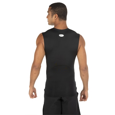 Camiseta de Compressão Under Armour Regata Heatgear - Masculina - Foto 3