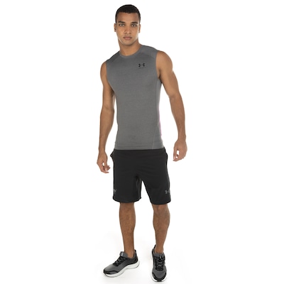 Camiseta de Compressão Under Armour Regata Heatgear - Masculina - Foto 4