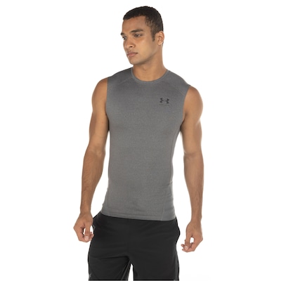 Camiseta de Compressão Under Armour Regata Heatgear - Masculina - Foto 2