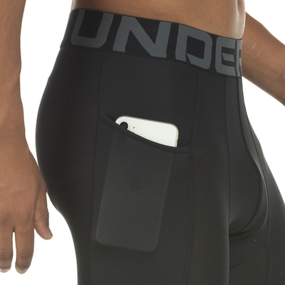 Calça Legging de Compressão Masculina Under Armour HG - Foto 5