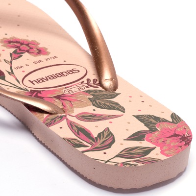 Chinelo Havaianas Slim Organic - Feminino - Foto 5