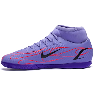Chuteira do Kylian Mbappé Futsal Nike Mercurial Superfly 8 Club - Adulto - Foto 3