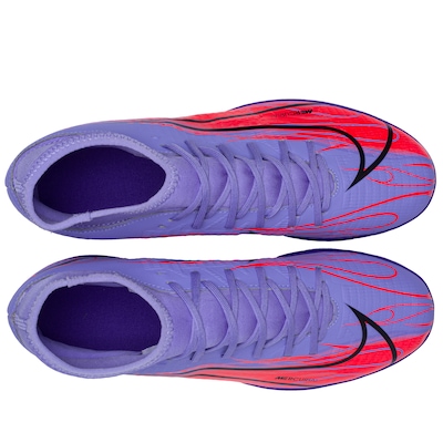 Chuteira do Kylian Mbappé Futsal Nike Mercurial Superfly 8 Club - Adulto - Foto 5