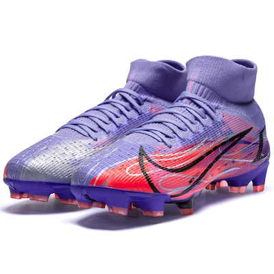 Chuteira do Kylian Mbappé de Campo Nike Mercurial Superfly 8 Pro - Adulto - Foto 2
