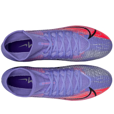 Chuteira do Kylian Mbappé de Campo Nike Mercurial Superfly 8 Pro - Adulto - Foto 5
