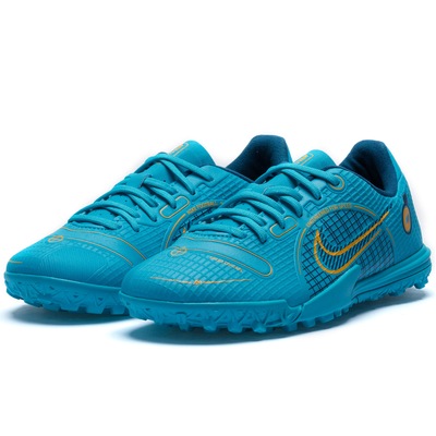 Chuteira Society Nike Sal Vapor 14 Academy TF - Júnior - Foto 2