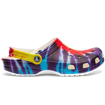 Sandália Crocs Adulto Classic T Dye Graphic Clo - Foto 1
