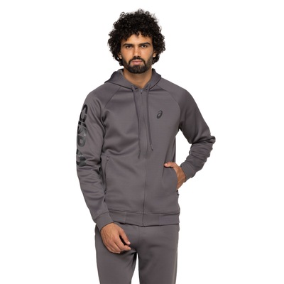 Conjunto de Agasalho ASICS Interlock com Capuz e Zíper - Masculino - Foto 3