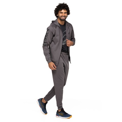 Conjunto de Agasalho ASICS Interlock com Capuz e Zíper - Masculino - Foto 2