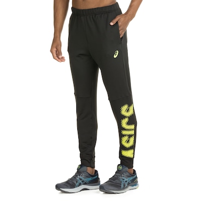 Calça Masculina ASICS Malha com Fleece Casual - Foto 4