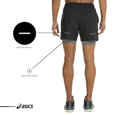 Bermuda Masculina ASICS Performance Inner - Foto 4