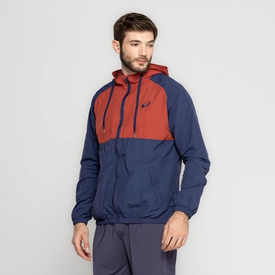 Jaqueta ASICS com Capuz Masculina Manga Raglan Lettering - Foto 6