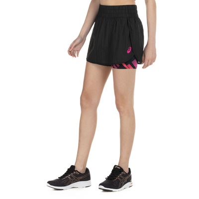 Short Saia ASICS Feminino Estampa Candy - Foto 2