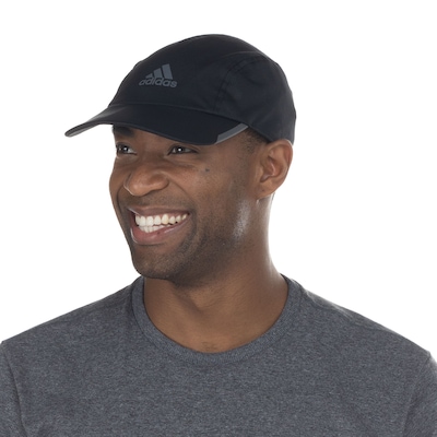 Boné adidas Aba Reta Strapback Run Mesh Aeroready - Adulto - Foto 2