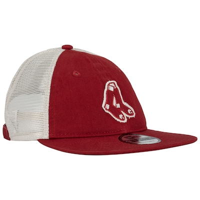 Boné Boston Red Sox MLB Aba Reta New Era 940 Unstructured Strapback - Adulto - Foto 5