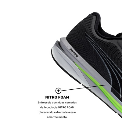 Tênis Puma Velocity Nitro - Masculino - Foto 4