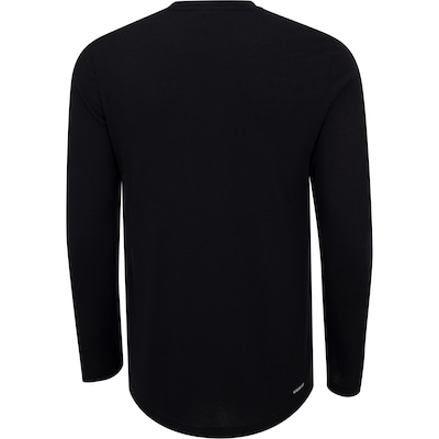 Camiseta Manga Longa adidas D2M Feelready - Masculina - Foto 6