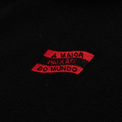 Camisa Polo adidas Flamengo DNA - Masculina - Foto 4