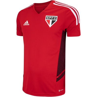 Camisa de Treino do São Paulo adidas Atletas - Masculina - Foto 3