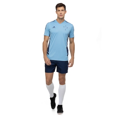 Camisa de Treino Cruzeiro adidas Atletas - Masculina - Foto 4