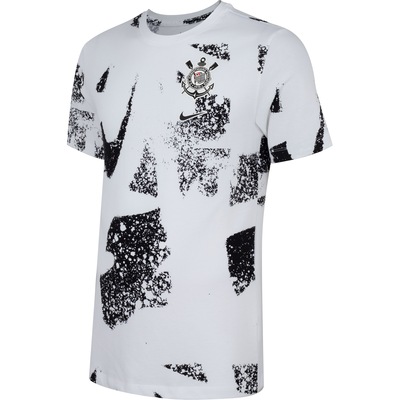 Camiseta do Corinthians Manga Curta Nike Travel Te - Masculina - Foto 3