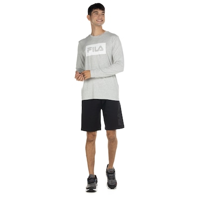 Camiseta Fila Manga Longa Comfort - Masculina - Foto 4