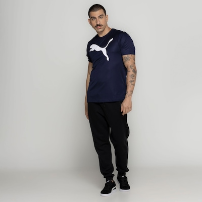 Camiseta Puma Manga Curta Active Big Logo - Masculina - Foto 5