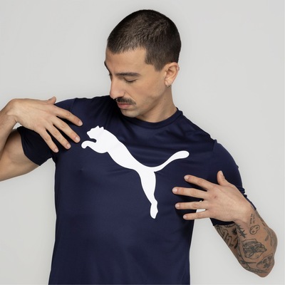 Camiseta Puma Manga Curta Active Big Logo - Masculina - Foto 6