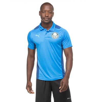 Camisa Polo do Palmeiras Puma Training - Masculina - Foto 2