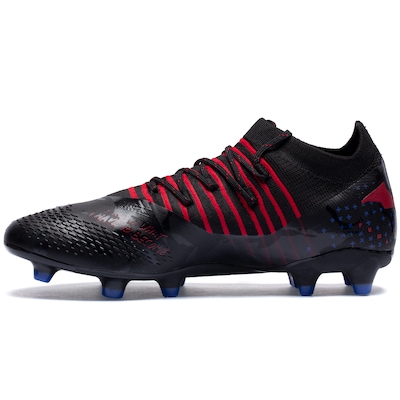 Chuteira de Campo Puma Future Z 3.3 Batman Fg/Ag - Adulto - Foto 4