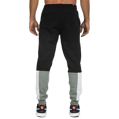 Calça Puma Essentials Block Sweatpants - Masculina - Foto 3
