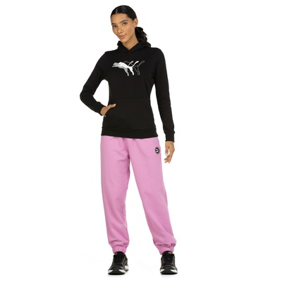 Blusão Puma Feminino com Capuz Power Graphic TR - Foto 4