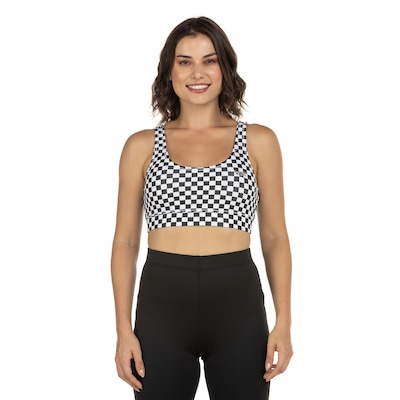 Top Vans Flying V Print Bra - Adulto - Foto 2
