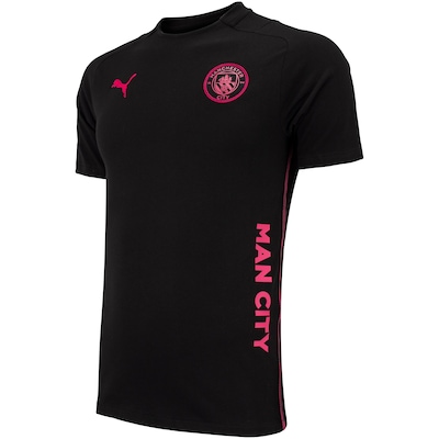Camiseta Manchester City Puma Casuals Tee - Masculina - Foto 3