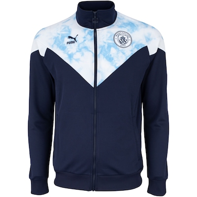 Jaqueta Manchester City Puma Iconic Mesh Track - Masculina - Foto 1