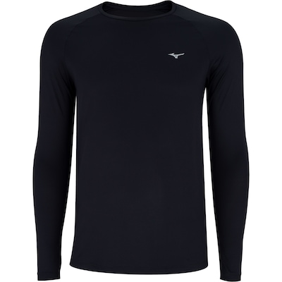 Camiseta Mizuno Manga Longa Run Pro Uv - Masculina - Foto 5