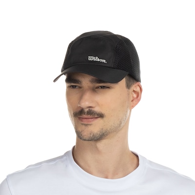 Boné Wilson Aba Curva Strapback Blade II PT - Adulto - Foto 2