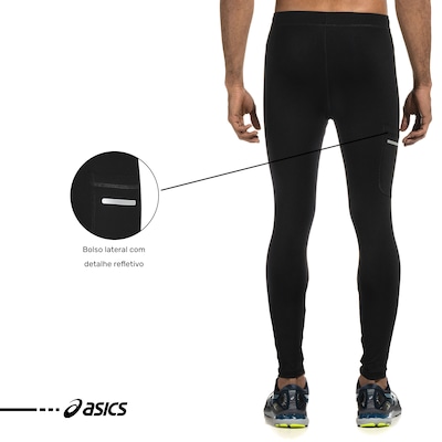 Calça de Compressão Masculina ASICS Standard - Foto 4