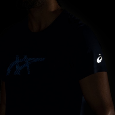 Camiseta ASICS Manga Curta Light Nagoya - Masculina - Foto 6