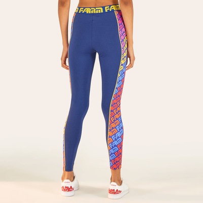 Calça Legging Feminina Farm Recort Mistura Solar - Foto 2